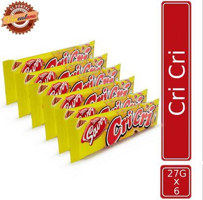Chocolates Cri Cri 27G Venezuela x 6