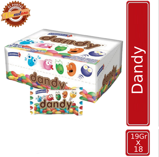Chocolate Dandy Colombina Venezuela x 18
