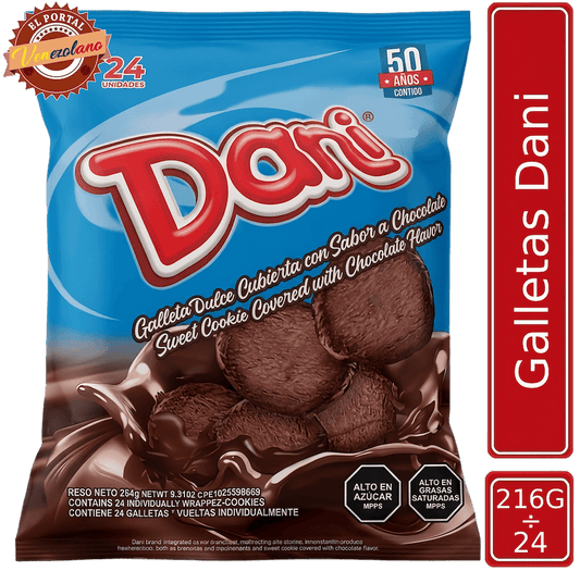 Galletas Dani de Danibisk Venezuela x 24