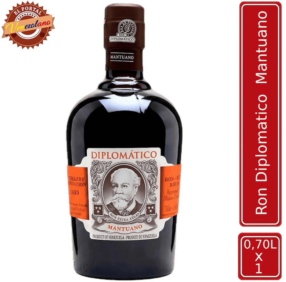 Ron Diplomático Mantuano venezolano, disponible en Colombia