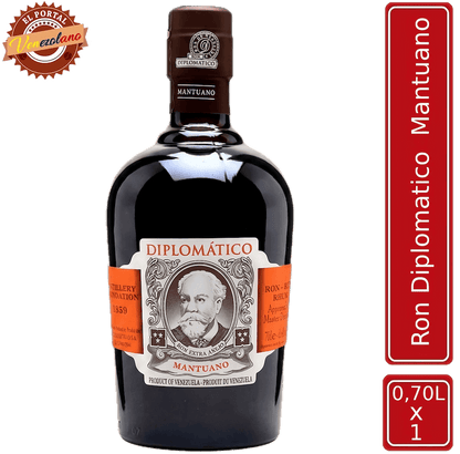 Ron Diplomático Mantuano venezolano, disponible en Colombia