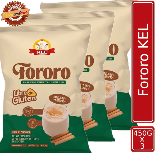 Fororo Kel 450g Venezuela x 3 Unidades