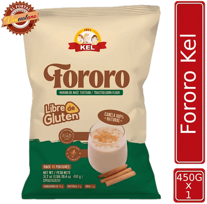 Fororo Kel 450g venezolano, disponible en Colombia