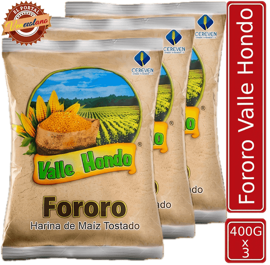 Fororo Valle Hondo 400g Venezuela x 3 Unidades