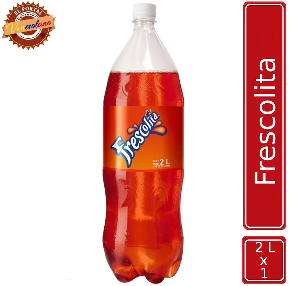 Frescolita familiar 2 litros venezolana, disponible en Colombia