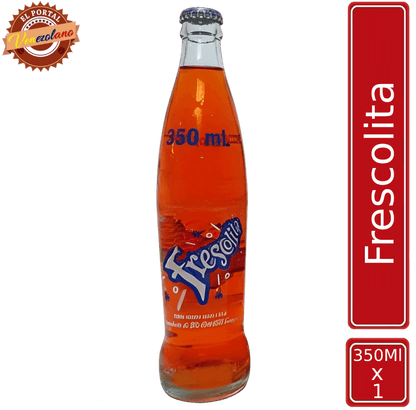 Frescolita botella 350 ml venezolana, disponible en Colombia