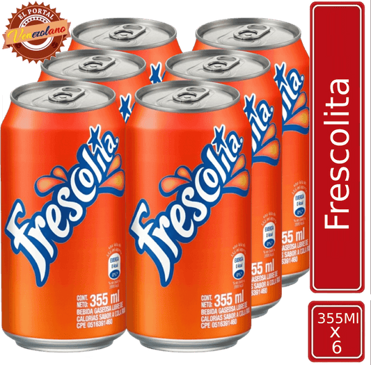 Frescolita Lata 355 Ml Venezuela x 6 Unidades