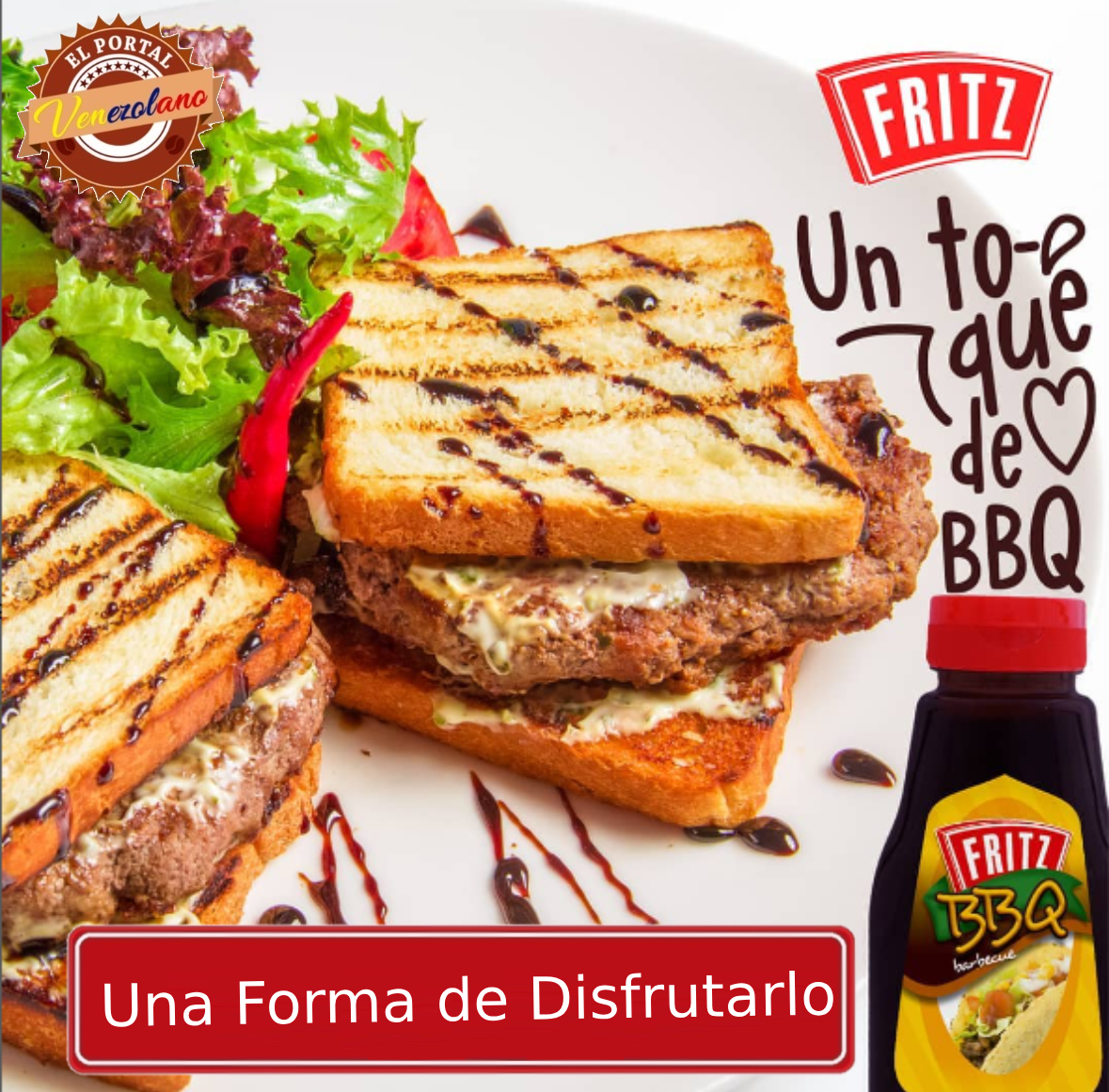 Salsa Fritz BBQ Venezuela x 3 Unidades