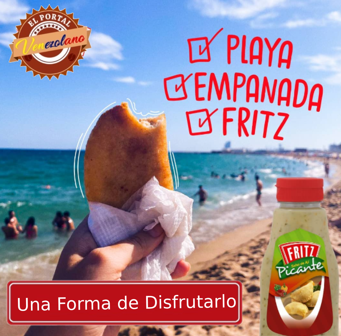 Salsa Fritz Picante Venezuela x 3 Unidades