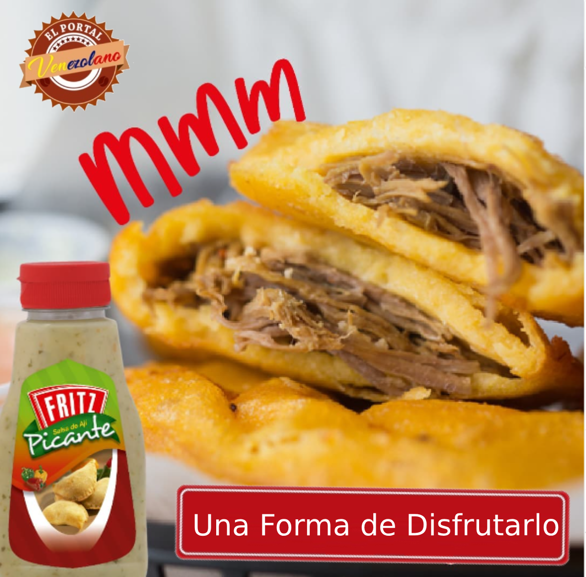 Salsa Fritz Picante Venezuela x 3 Unidades