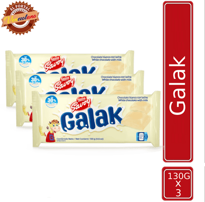 Chocolates Galak 130G Venezuela x 3