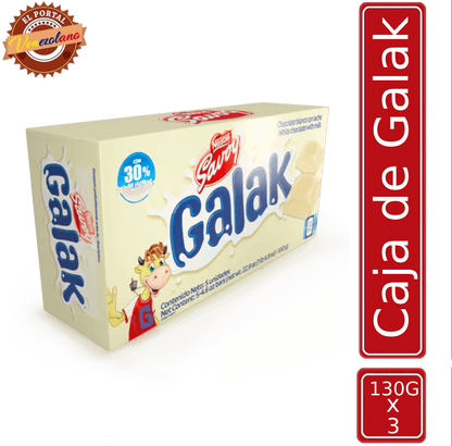 Chocolates Galak 130G Venezuela x 5