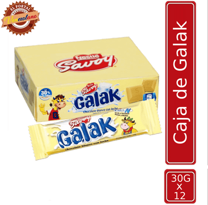 Chocolates Galak 30G Venezuela x 12