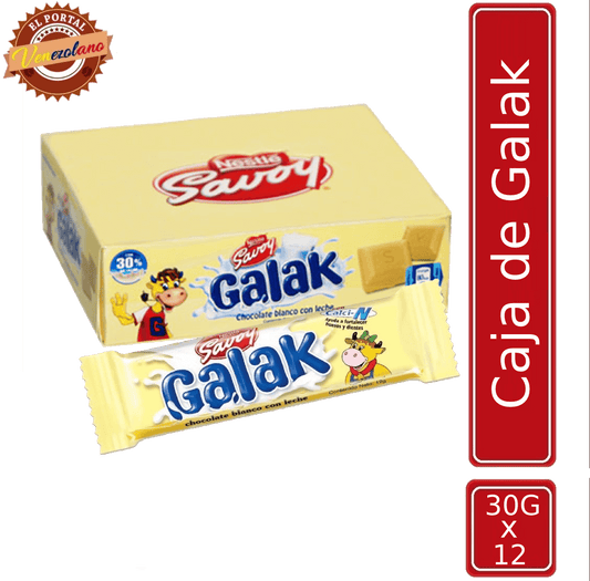 Chocolates Galak 30G Venezuela x 12