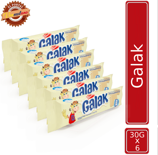 Chocolates Galak 30G Venezuela x 6