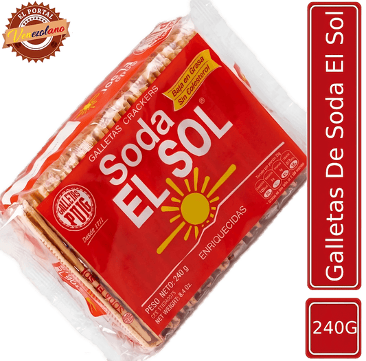Galletas de Soda El Sol Puig Venezuela