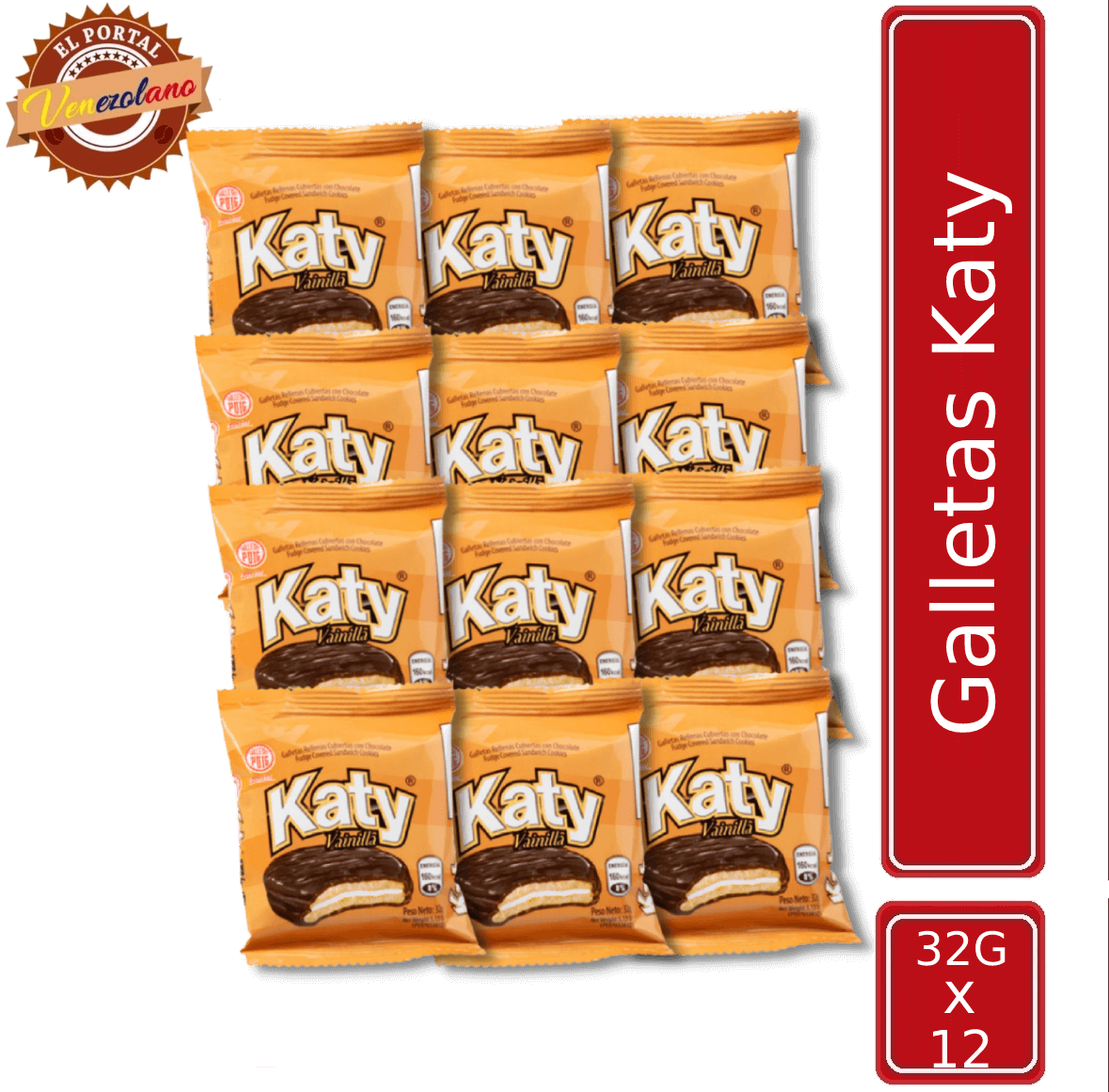 Galletas Katy Puig Venezolanas x 12
