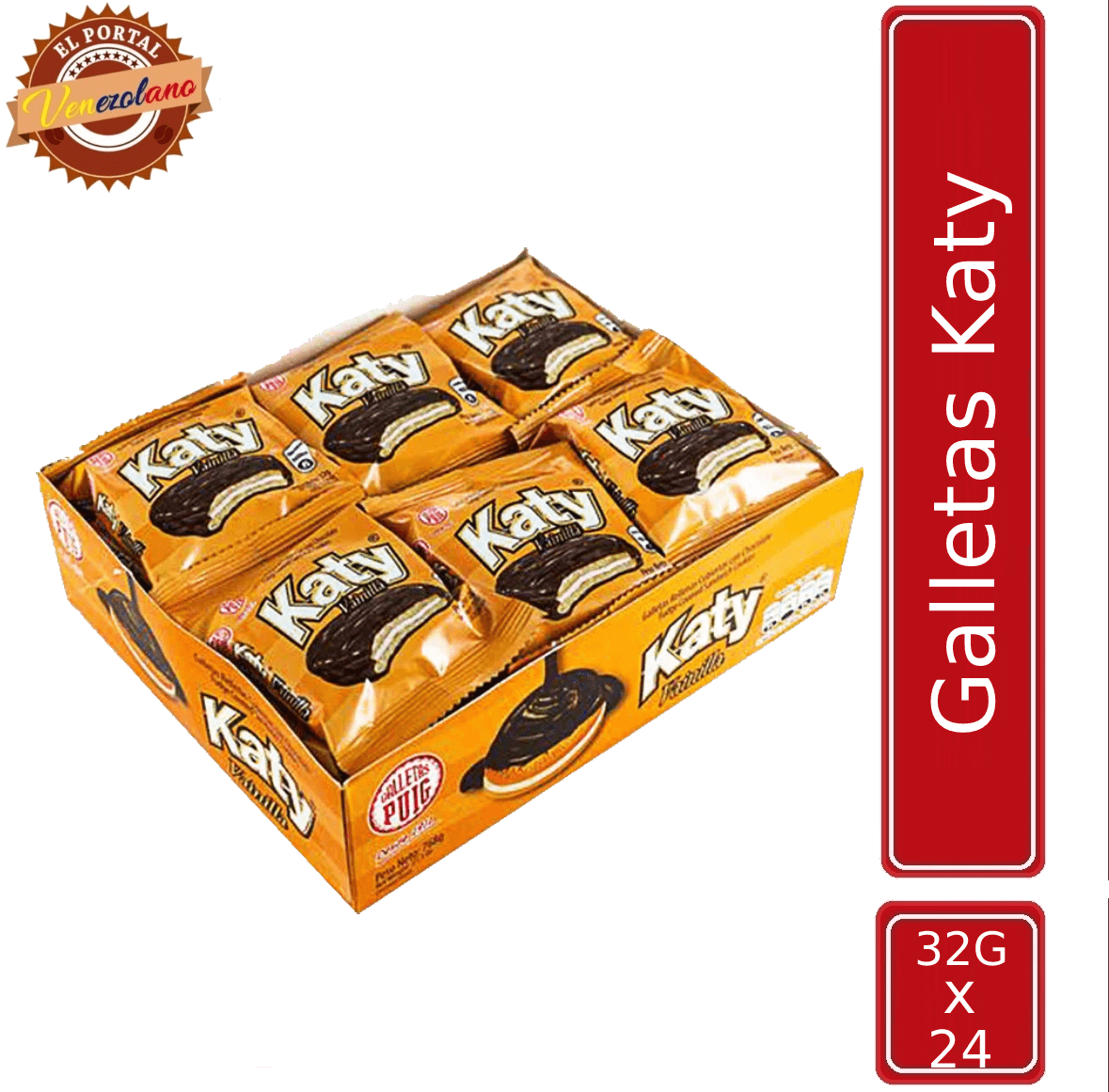 Galletas Katy Puig Venezolanas x 24