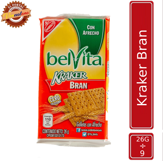 Galletas Kraker Bran Belvita Venezuela
