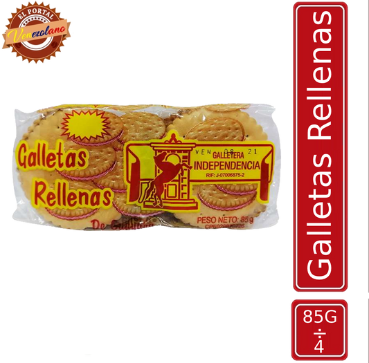 Galletas Independencia Pegadas Rellenas Zulianas