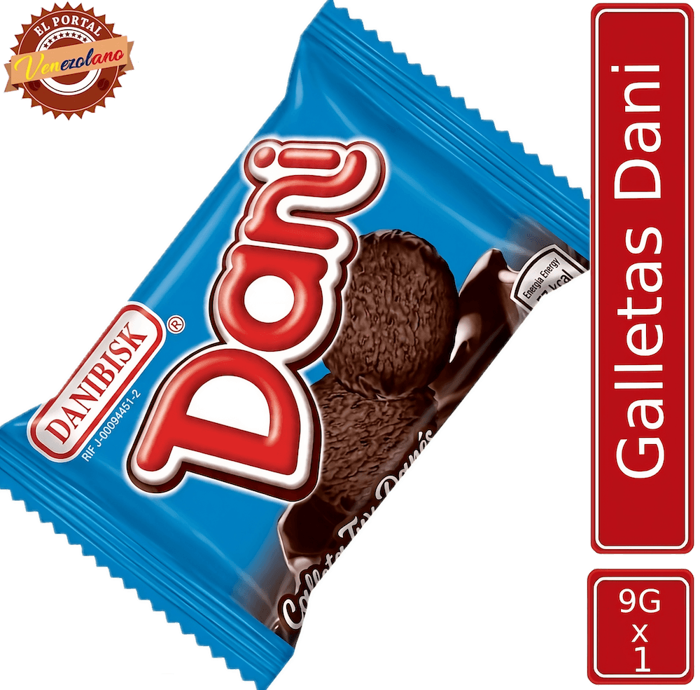 Galletas Dani de Danibisk venezolanas, disponible en Colombia