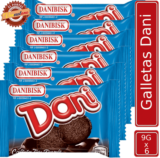 Galletas Dani de Danibisk Venezuela x 6 Unidades