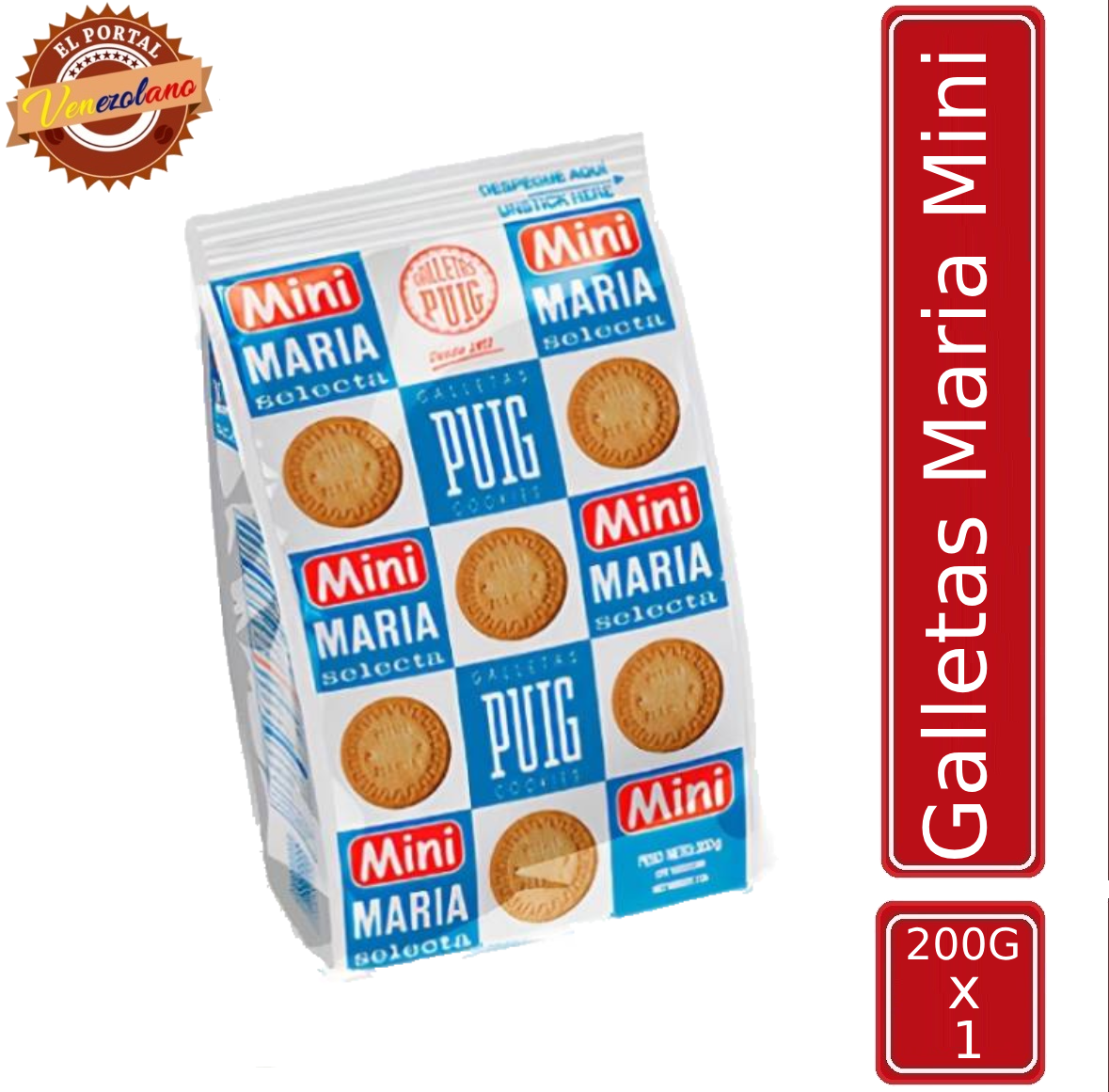 Galletas María Mini  Puig Venezuela