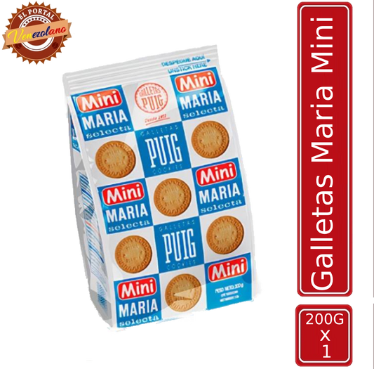 Galletas María Mini  Puig Venezuela