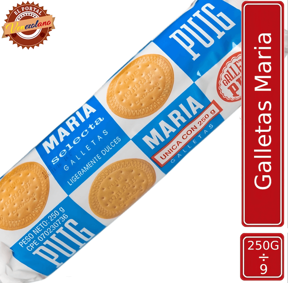 Galletas María Puig venezolanas, disponible en Colombia