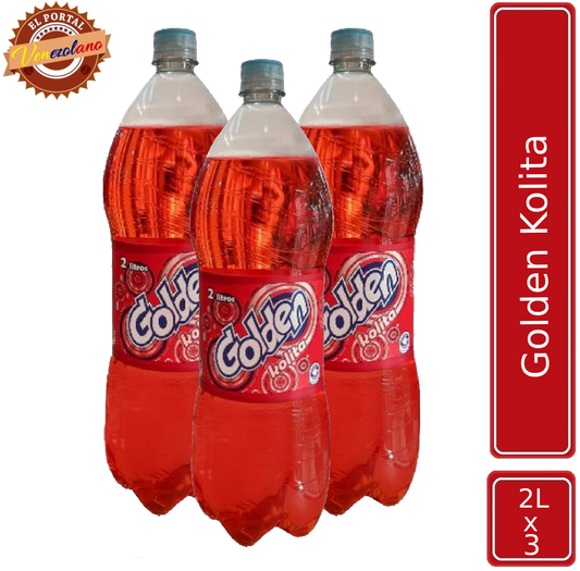 Golden Kolita  Familiar 2 L Venezuela x 3