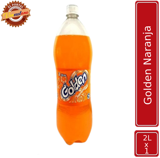 Golden Naranja Botella 2L Venezuela