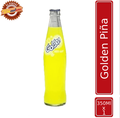 Golden Piña Botella 350 Ml Venezuela