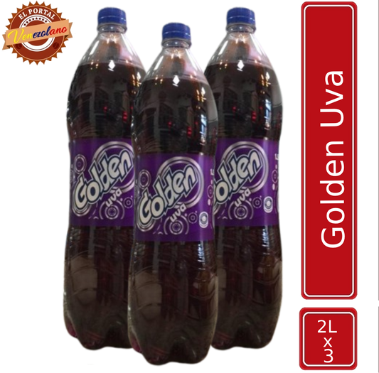 Golden Uva Familiar 2 L Venezuela x 3