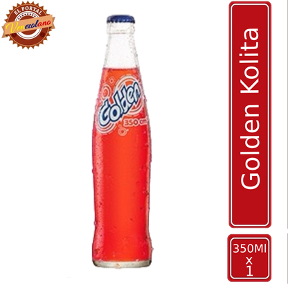 Golden Kolita botella 350 ml venezolana, disponible en Colombia