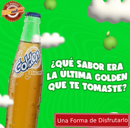 Golden Manzanita Botella 350 Ml Venezuela x 6