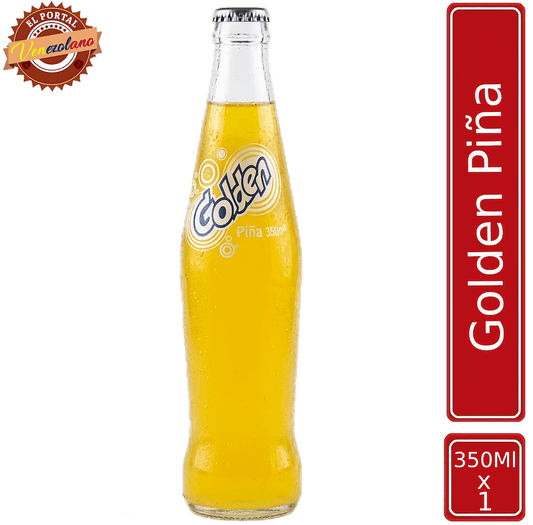 Golden Piña Botella 350 Ml Venezuela