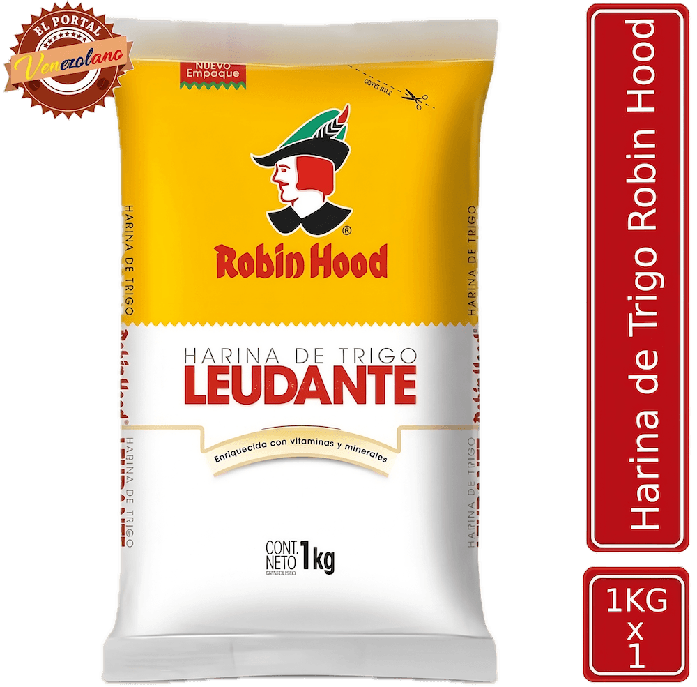 Harina leudante Robin Hood venezolana, disponible en Colombia
