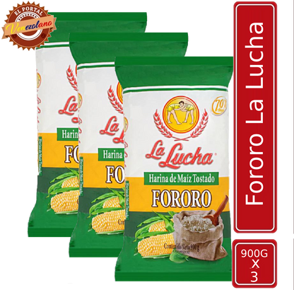 Fororo La Lucha 900Gr Venezuela x 3