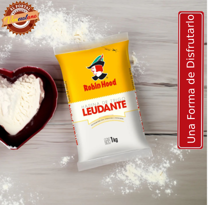 Harina Leudante Robin Hood Venezuela x 3