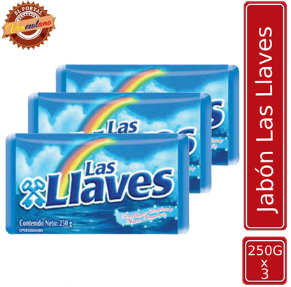 Jabón Las Llaves Venezuela x 3