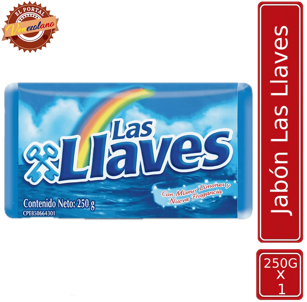 Jabón Las Llaves venezolano, disponible en Colombia