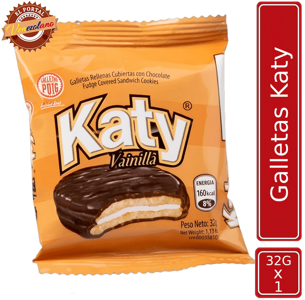 Galletas Katy Puig venezolanas, disponible en Colombia