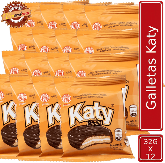 Galletas Katy Puig Venezolanas x 12 Unidades