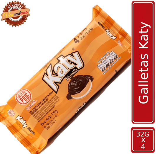 Galletas Katy Puig Venezolanas x 4 Unidades