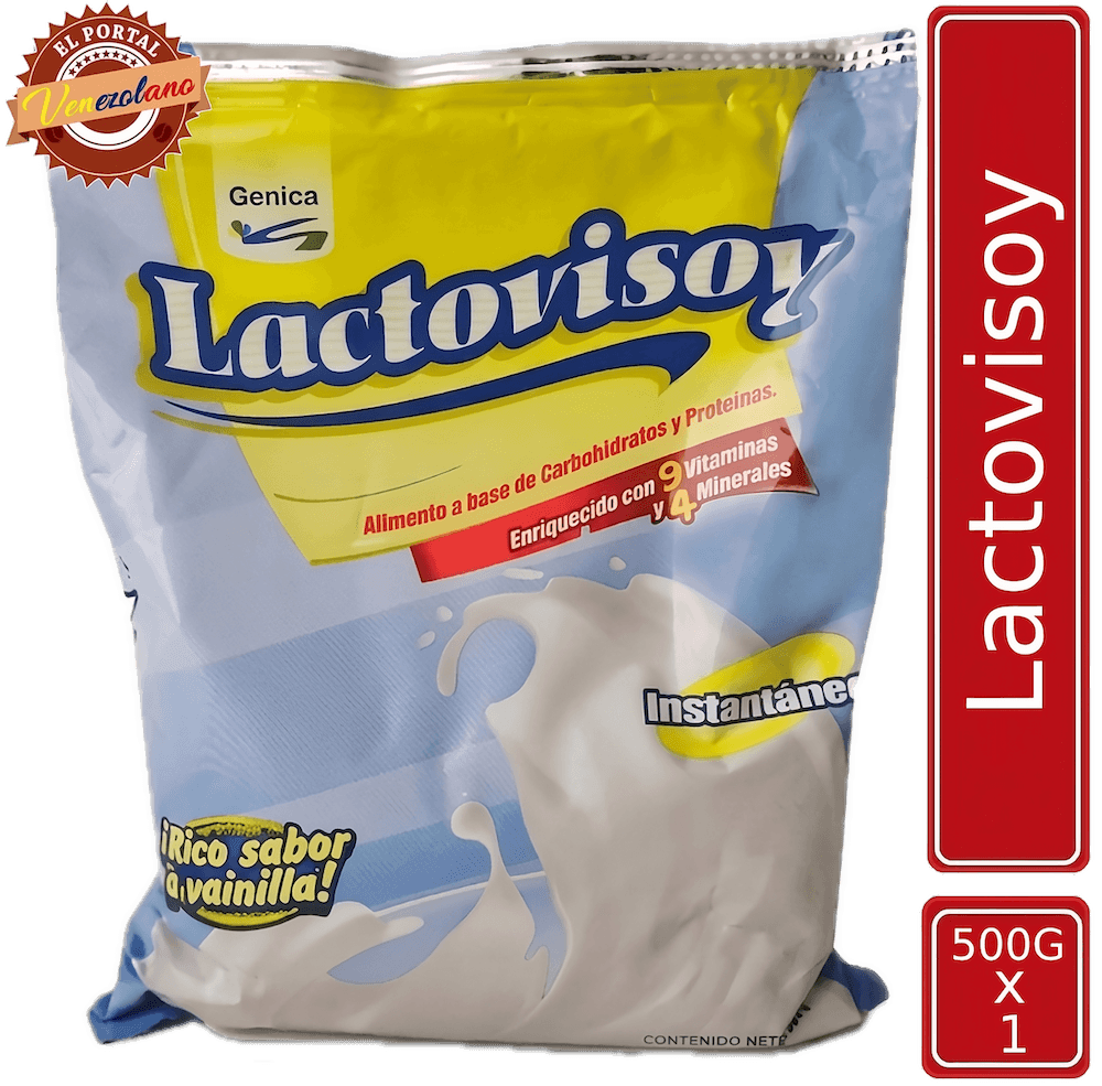 Lactovisoy 500g venezolano, disponible en Colombia