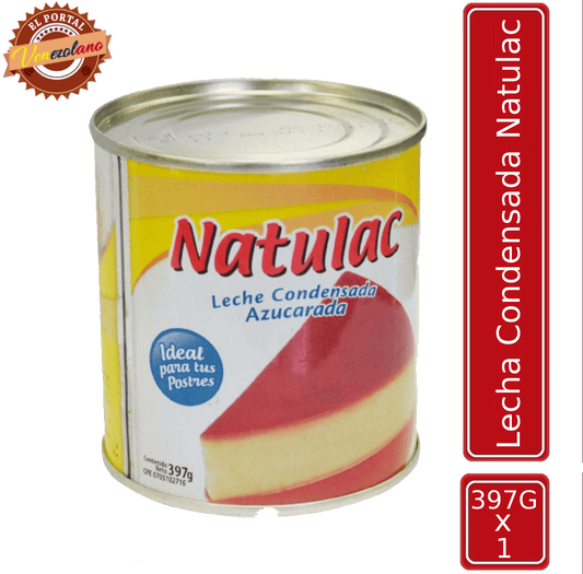 Leche Condensada Natulac 397G Venezuela