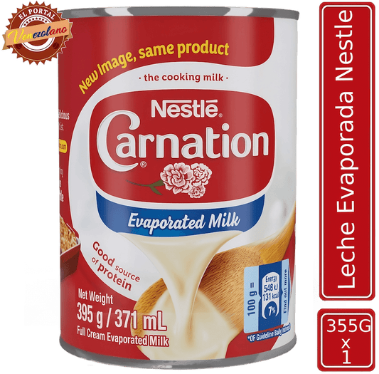 Leche Evaporada Nestlé Carnation 395g Original