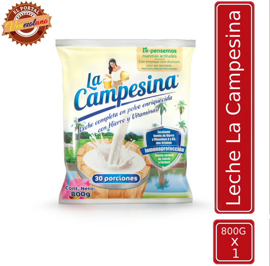 Leche Campesina 800Gr Venezuela