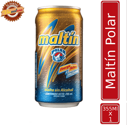 Maltin Polar Lata 355 Ml  Venezuela