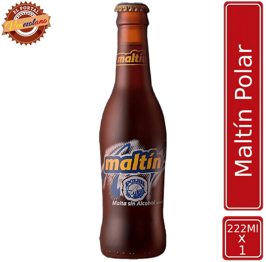 Maltín Polar Botella 222ml Venezolana Original
